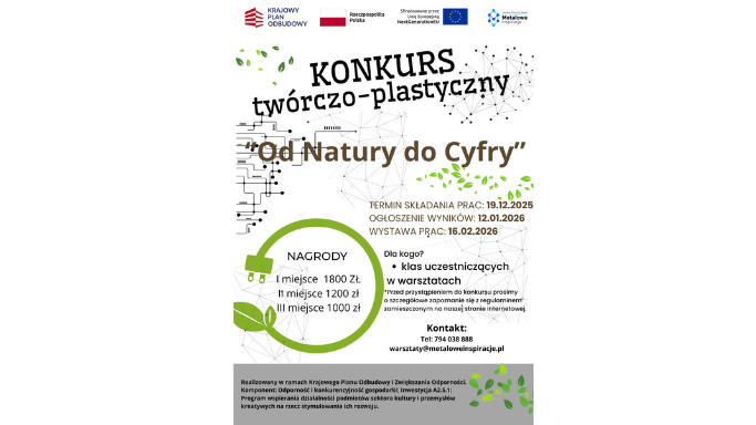 Konkurs „Od natury do cyfry”